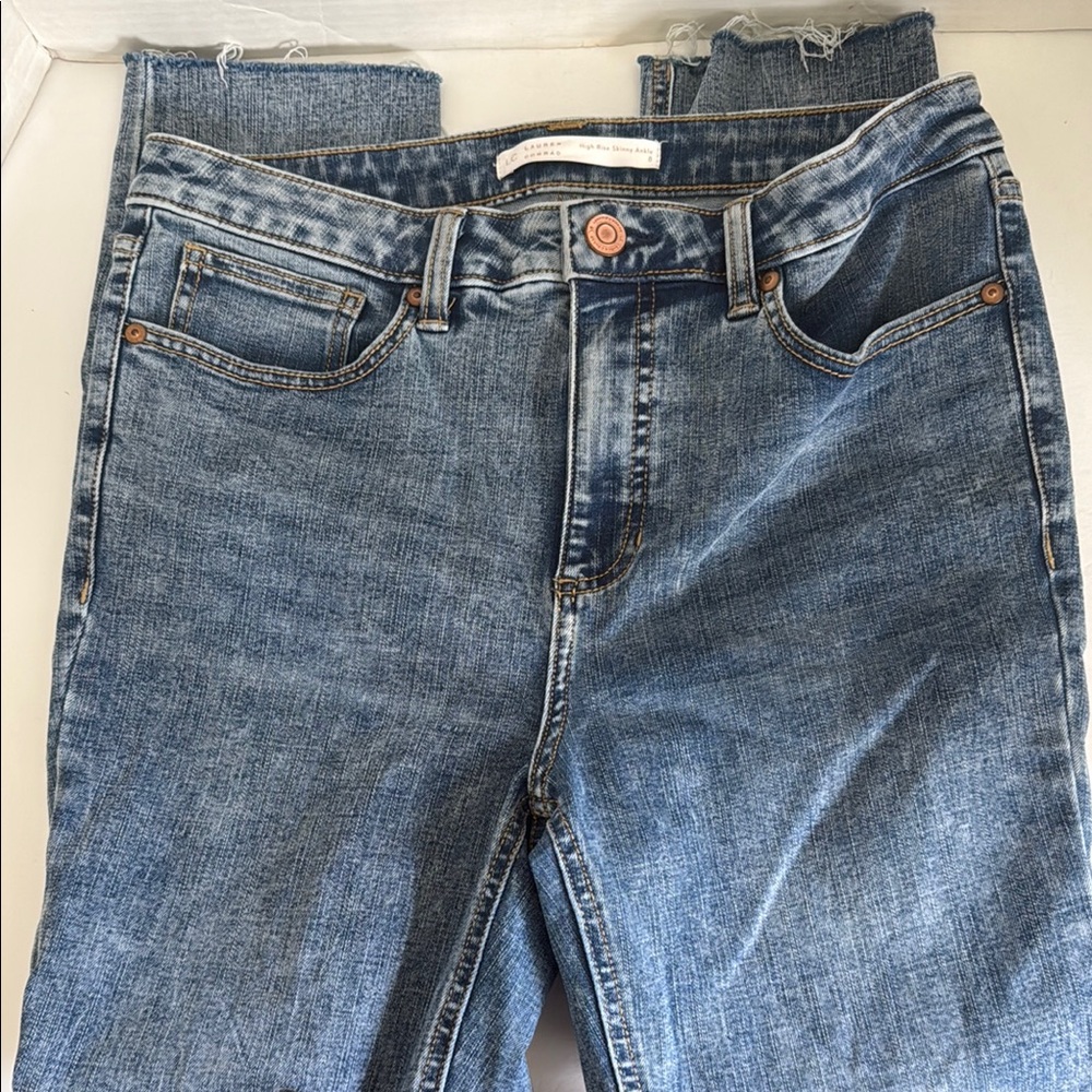 LC Lauren Conrad High Rise Denim Jeans